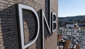 DNB - Logovegg