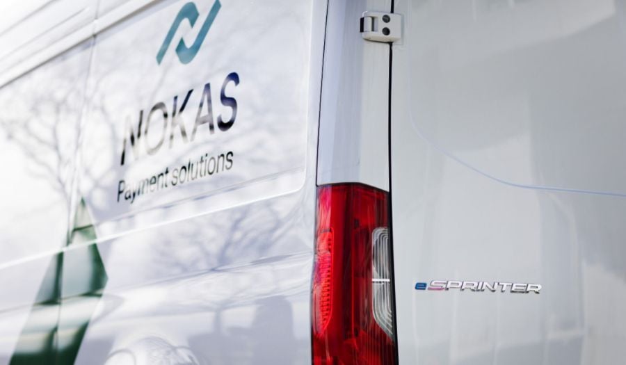 Nokas Bil med Logo