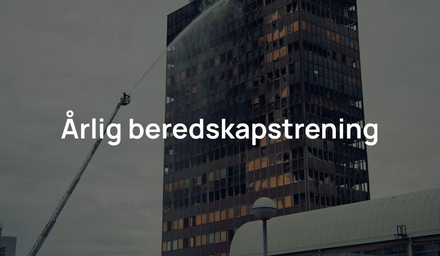 Årlig beredskapstrening