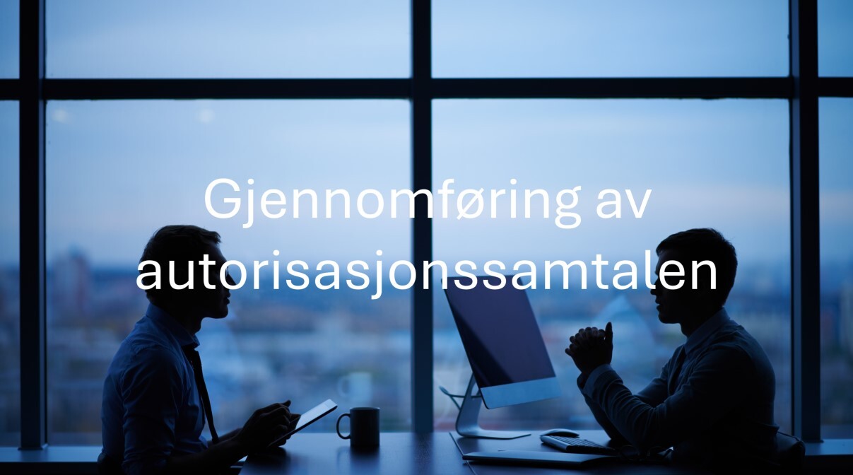 Gjennomføring av autorisasjonssamtalen